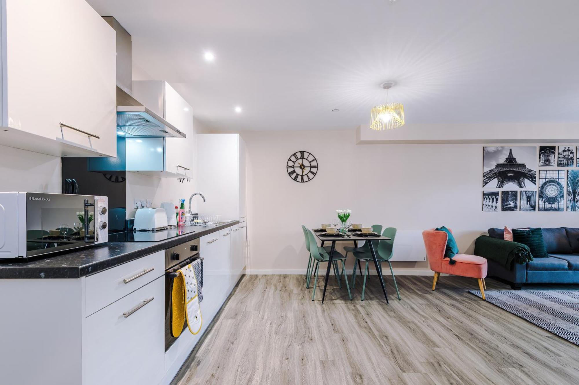Deluxe New Build 2 Bedroom 2 Bathroom Apartment - Free Secure Parking Manchester Eksteriør bilde