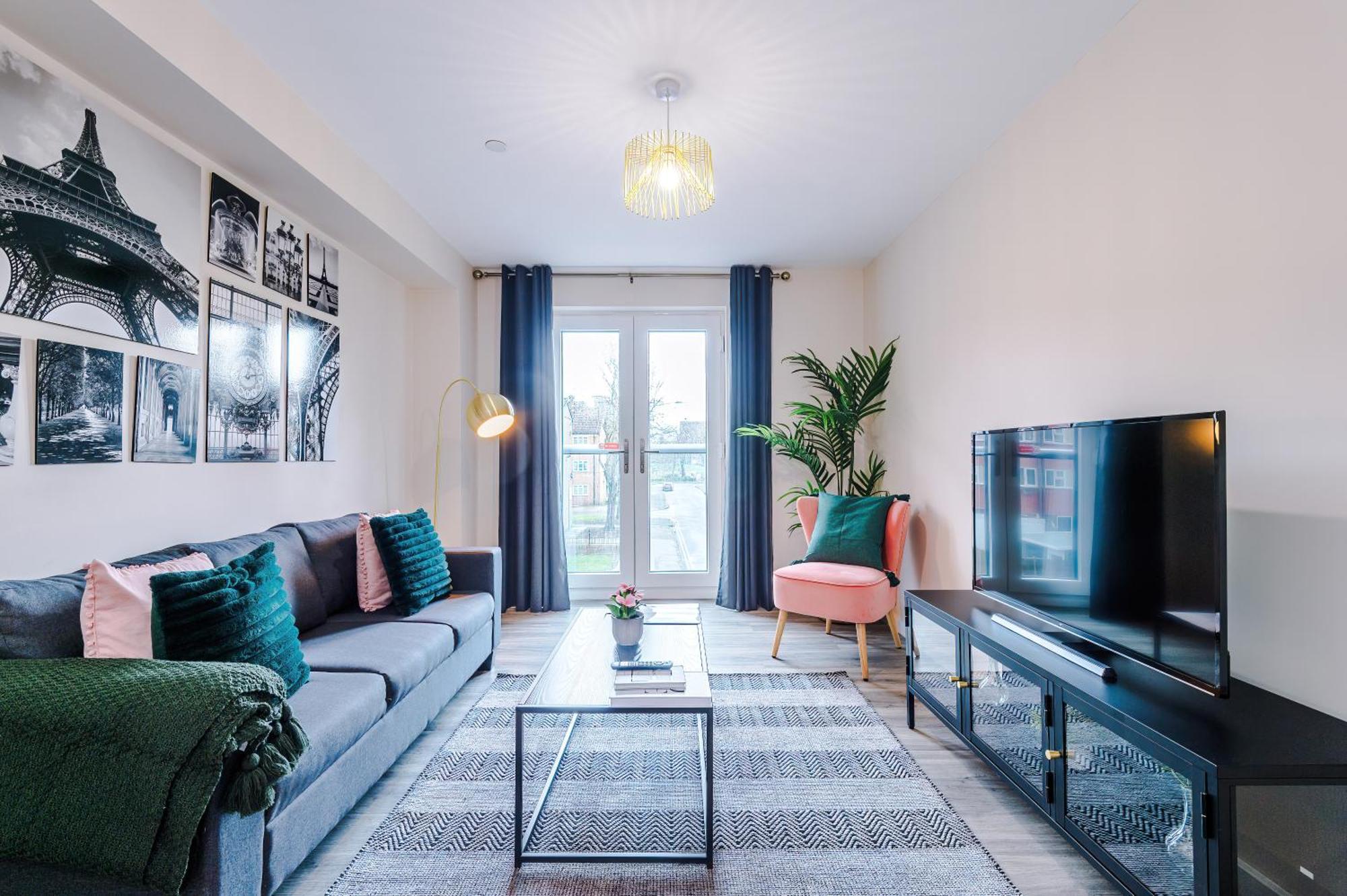 Deluxe New Build 2 Bedroom 2 Bathroom Apartment - Free Secure Parking Manchester Eksteriør bilde