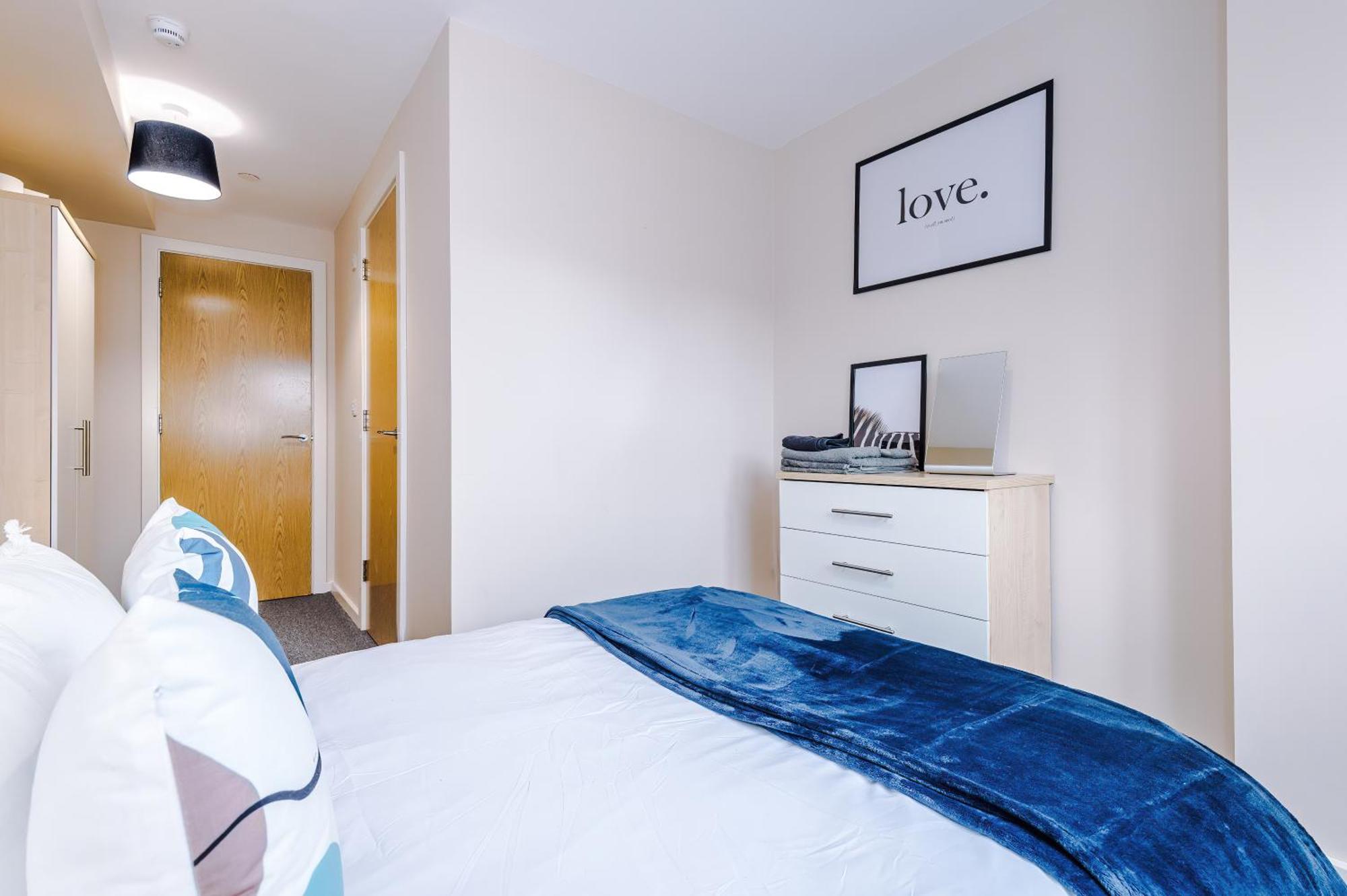 Deluxe New Build 2 Bedroom 2 Bathroom Apartment - Free Secure Parking Manchester Eksteriør bilde