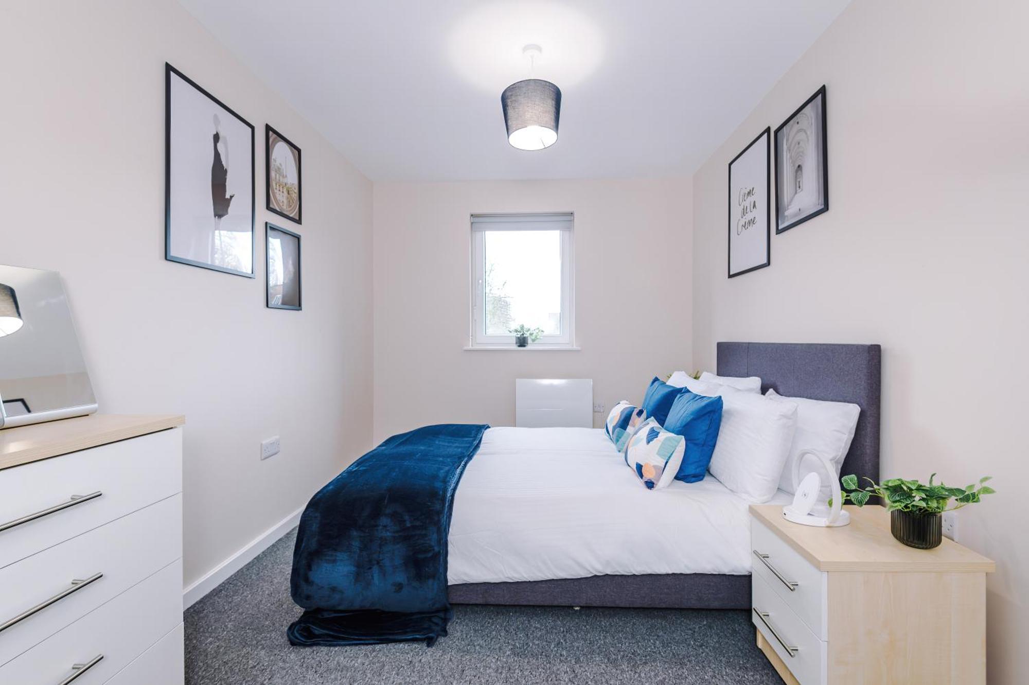 Deluxe New Build 2 Bedroom 2 Bathroom Apartment - Free Secure Parking Manchester Eksteriør bilde